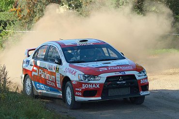 14 Rajd Warmiński 2011 #Hołowczyc #rajd #Staniszewski #subaru #warmiński