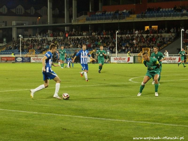 Mecz II ligi Wigry - Okocimski 1:1; Suwałki; 18 września 2011 #Wigry #Okocimski #IILiga #PiłkaNożna #mecz #Suwałki