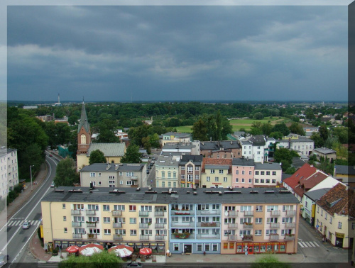 Moje miasto - Strzelce Opolskie. Widok z wieży ratuszowej. #StrzelceOpolskie