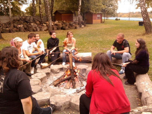 Spotkanie Liceum dla dorosłych na zakonczenie lata wrzesien 21 2011 #ChrzanówKątyBasen