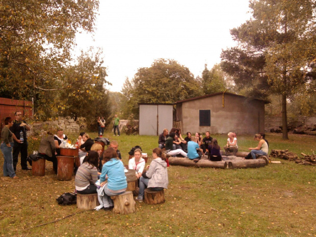 Spotkanie Liceum dla dorosłych na zakonczenie lata wrzesien 21 2011 #ChrzanówKątyBasen