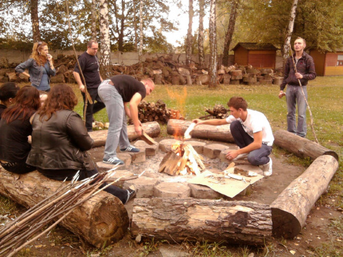 Spotkanie Liceum dla dorosłych na zakonczenie lata wrzesien 21 2011 #ChrzanówKątyBasen