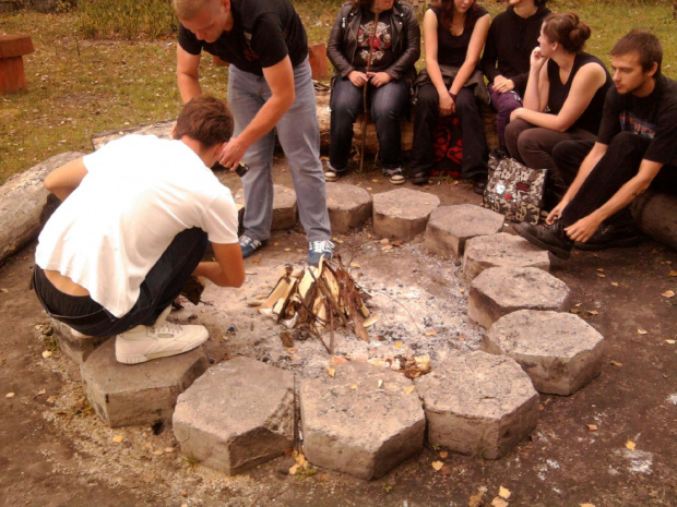 Spotkanie Liceum dla dorosłych na zakonczenie lata wrzesien 21 2011 #ChrzanówKątyBasen