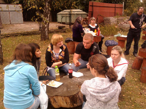 Spotkanie Liceum dla dorosłych na zakonczenie lata wrzesien 21 2011 #ChrzanówKątyBasen