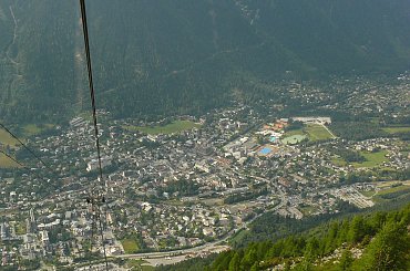 Chamonix u stóp #Alpy #Chamonix #Francja #Góry