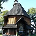 Rdzawka - kościół pw. Świętego Krzyża #Rdzawka #PiątkowaGóra #KościółDrewniany #SzlakArchitekturyDrewnianej