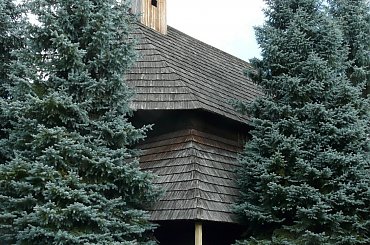 Maniowy - kaplica cmentarna św. Sebastiana #Maniowy #KościółDrewniany #SzlakArchitekturyDrewnianej