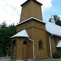 Kamionka Mała - kościół św. Katarzyny #KamionkaMała #KościółDrewniany #SzlakArchitekturyDrewnianej