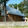 Tylmanowa - kościół św. Mikołaja #Tylmanowa #KościółDrewniany #SzlakArchitekturyDrewnianej