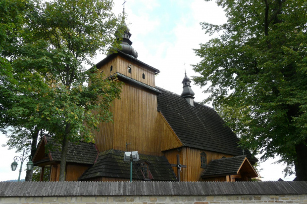 Krzeczów - kościół św. Wojciecha #Krzeczów #KościółDrewniany #SzlakArchitekturyDrewnianej