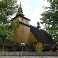 Krzeczów - kościół św. Wojciecha #Krzeczów #KościółDrewniany #SzlakArchitekturyDrewnianej