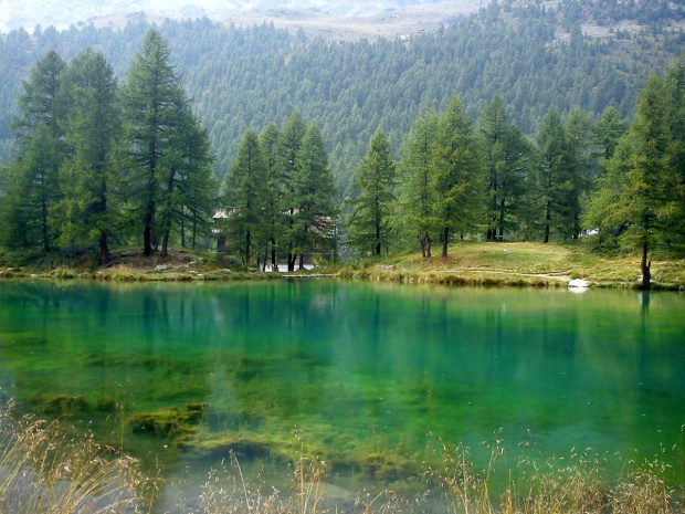 Lago Bleu #Alpy #Włochy #Góry