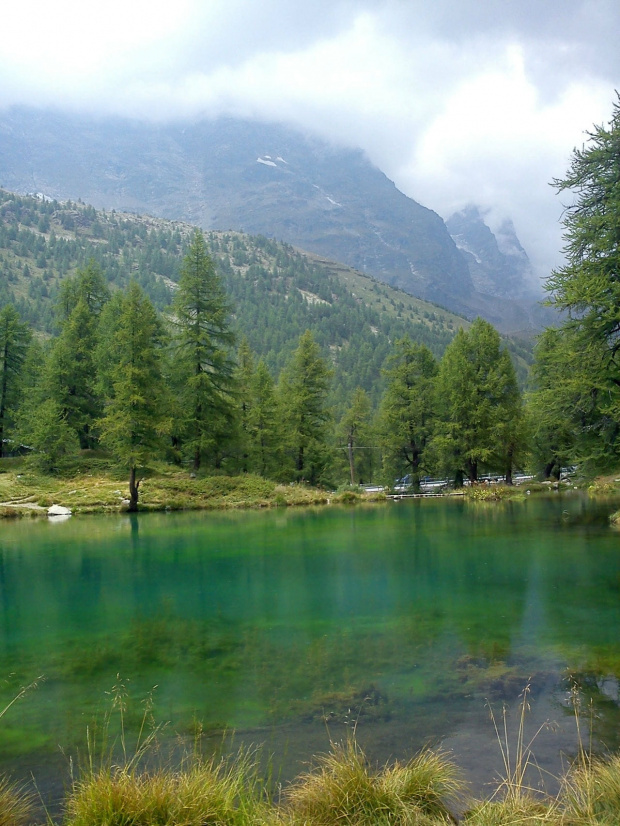 Lago Bleu #Alpy #Włochy #Góry