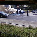 Pożar samochodu na ul. Połczyńskiej