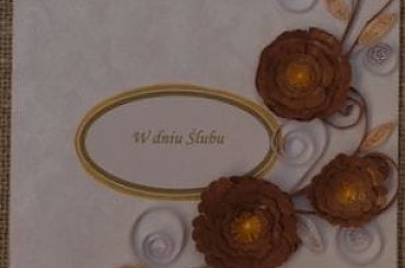 Kartki ślubne #KartkiŚlubne #RęcznieRobione #WeddingCard #rumia