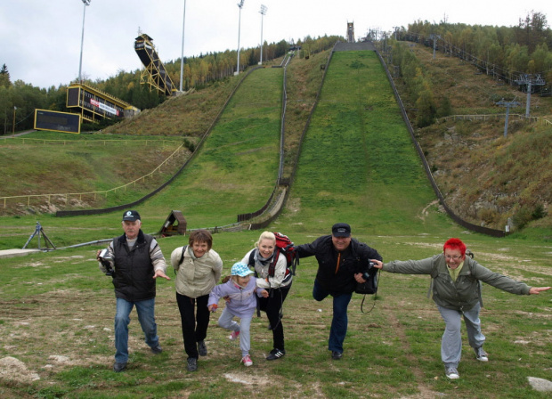 pozdrowienia z wycieczki do Harrachova ... :)) **** (06.10.2011) #Harrachov #jesień #rodzina #skocznie #Czechy