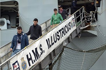 Brytyjski lotniskowiec HMS Illustrious. #lotniskowiec #okręt