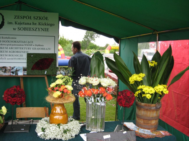 27 maja delegacja Zespołu Szkół w Sobieszynie-Brzozowej uczestniczyła w Wojewódzkim Święcie Ludowym zorganizowanym w Rykach. Dekoracje stoiska przygotowali słuchacze Studium kształcącego w zawodzie florysta #Sobieszyn #Brzozowa #Florysta