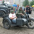 Niemiecki motocykl w wózkiem #Militariada2011 #NowaDęba #RekonstrukcjaHistoryczna