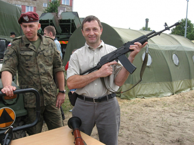 Taki karabinek miałem podczas służby wojsk. #Militariada2011 #NowaDęba #RekonstrukcjaHistoryczna