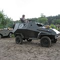 Powrót pojazdów po akcji #Militariada2011 #NowaDęba #RekonstrukcjaHistoryczna