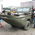 Pływający samochód terenowy #Militariada2011 #NowaDęba #RekonstrukcjaHistoryczna