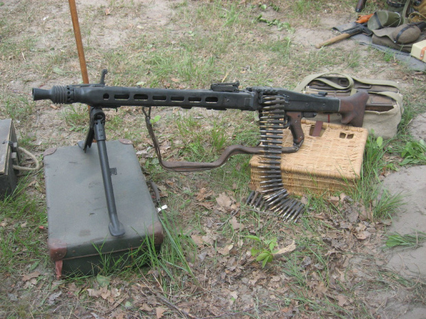 Niemiecki MG34 #Militariada2012 #NowaDęba #RekonstrukcjaHistoryczna