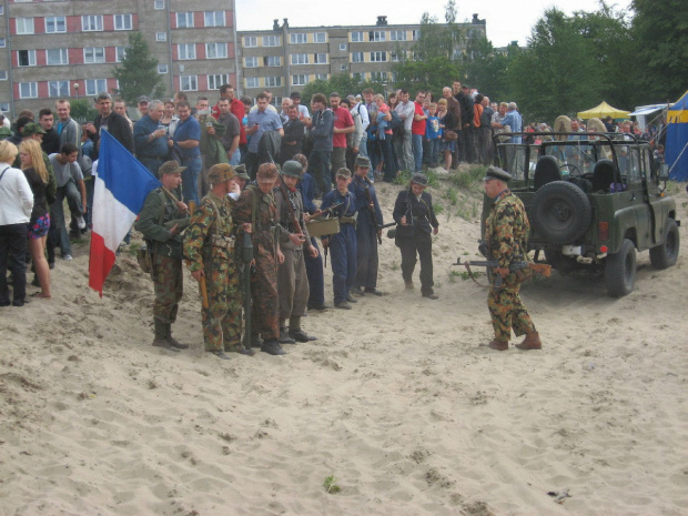 Zbiórka grupy niemieckiej #Militariada2012 #NowaDęba #RekonstrukcjaHistoryczna