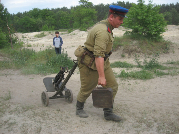 Zakończenie pokazów #Militariada2012 #NowaDęba #RekonstrukcjaHistoryczna