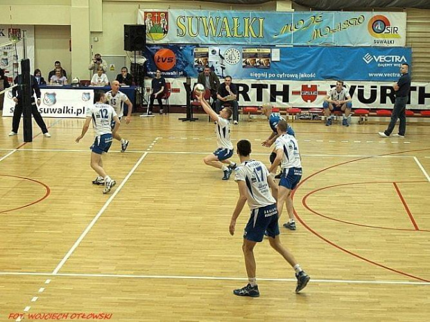 Ślepsk Suwałki - Morze Szczecin 28 kwietnia 2010 #ŚlepskSuwałki #MorzeSzczecin #Suwałki #siatkówka