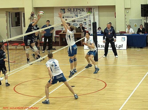 Ślepsk Suwałki - Morze Szczecin 28 kwietnia 2010 #ŚlepskSuwałki #MorzeSzczecin #Suwałki #siatkówka