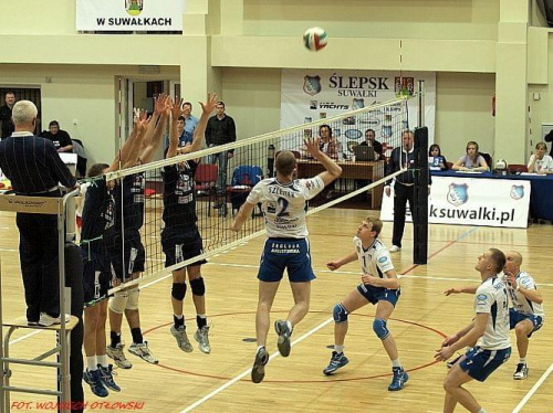 Ślepsk Suwałki - Morze Szczecin 28 kwietnia 2010 #ŚlepskSuwałki #MorzeSzczecin #Suwałki #siatkówka