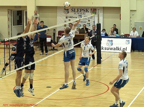 Ślepsk Suwałki - Morze Szczecin 28 kwietnia 2010 #ŚlepskSuwałki #MorzeSzczecin #Suwałki #siatkówka