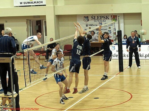 Ślepsk Suwałki - Morze Szczecin 28 kwietnia 2010 #ŚlepskSuwałki #MorzeSzczecin #Suwałki #siatkówka