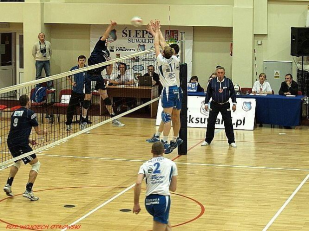 Ślepsk Suwałki - Morze Szczecin 28 kwietnia 2010 #ŚlepskSuwałki #MorzeSzczecin #Suwałki #siatkówka