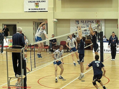 Ślepsk Suwałki - Morze Szczecin 28 kwietnia 2010 #ŚlepskSuwałki #MorzeSzczecin #Suwałki #siatkówka