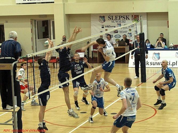 Ślepsk Suwałki - Morze Szczecin 28 kwietnia 2010 #ŚlepskSuwałki #MorzeSzczecin #Suwałki #siatkówka