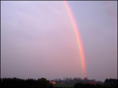 Krajobraz po pierwszej w tym roku u Nas burzy z 23 kwietnia :)