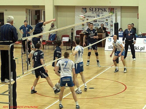 Ślepsk Suwałki - Morze Szczecin 28 kwietnia 2010 #ŚlepskSuwałki #MorzeSzczecin #Suwałki #siatkówka