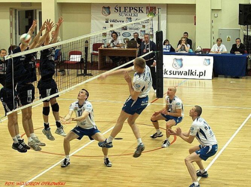 Ślepsk Suwałki - Morze Szczecin 28 kwietnia 2010 #ŚlepskSuwałki #MorzeSzczecin #Suwałki #siatkówka