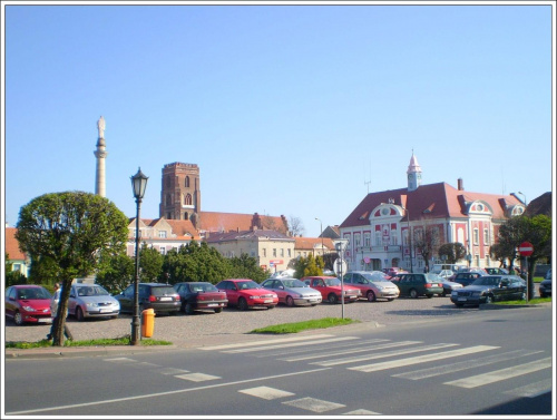 Gostyń - widok na rynek miejski