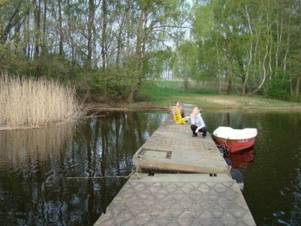jak przystało na długi weekend ....trzeba było gdzieś się wybrać .. odwiedziłam więc siostrę nad jeziorem w Marianowie ,,,,:)))))