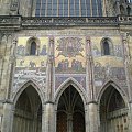 Katedra św. Wita w Pradze - Złota Brama #praga #wycieczka #zwiedzanie #czechy