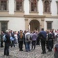 Praga - dziedziniec Pałacu Wallensteina #praga #wycieczka #zwiedzanie #czechy