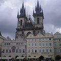 Praga - kościół Marii Panny przed Tynem #praga #wycieczka #zwiedzanie #czechy