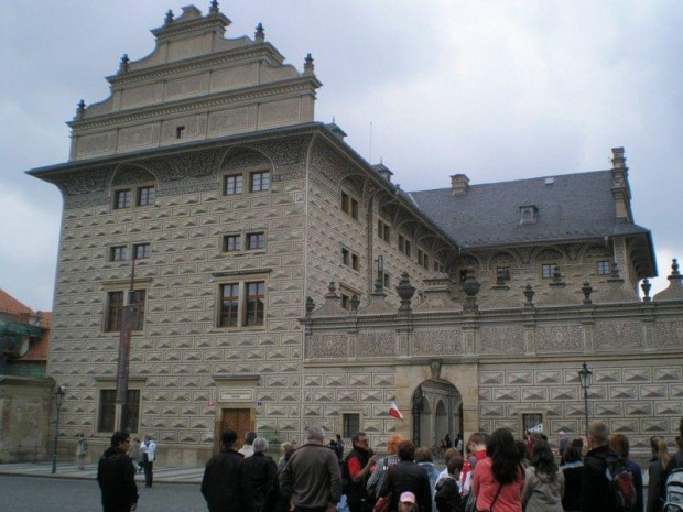 Praga - Pałac Schwarzenbergów #praga #wycieczka #zwiedzanie #czechy