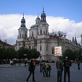 Praga - kościół św. Mikołaja przy Rynku #praga #wycieczka #zwiedzanie #czechy