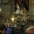 Katedra św. Wita w Pradze - barokowy nagrobek św. Jana Nepomucena #praga #wycieczka #zwiedzanie #czechy