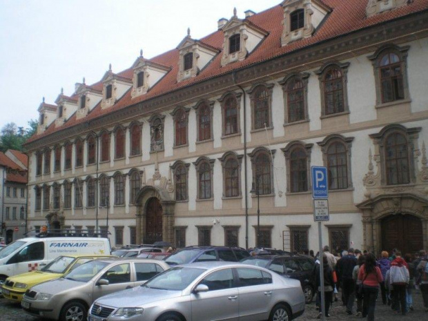 Praga - Pałac Wallensteina - siedziba Senatu #praga #wycieczka #zwiedzanie #czechy