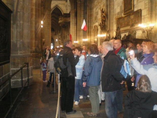 Katedra św. Wita w Pradze - wnętrze #praga #wycieczka #zwiedzanie #czechy